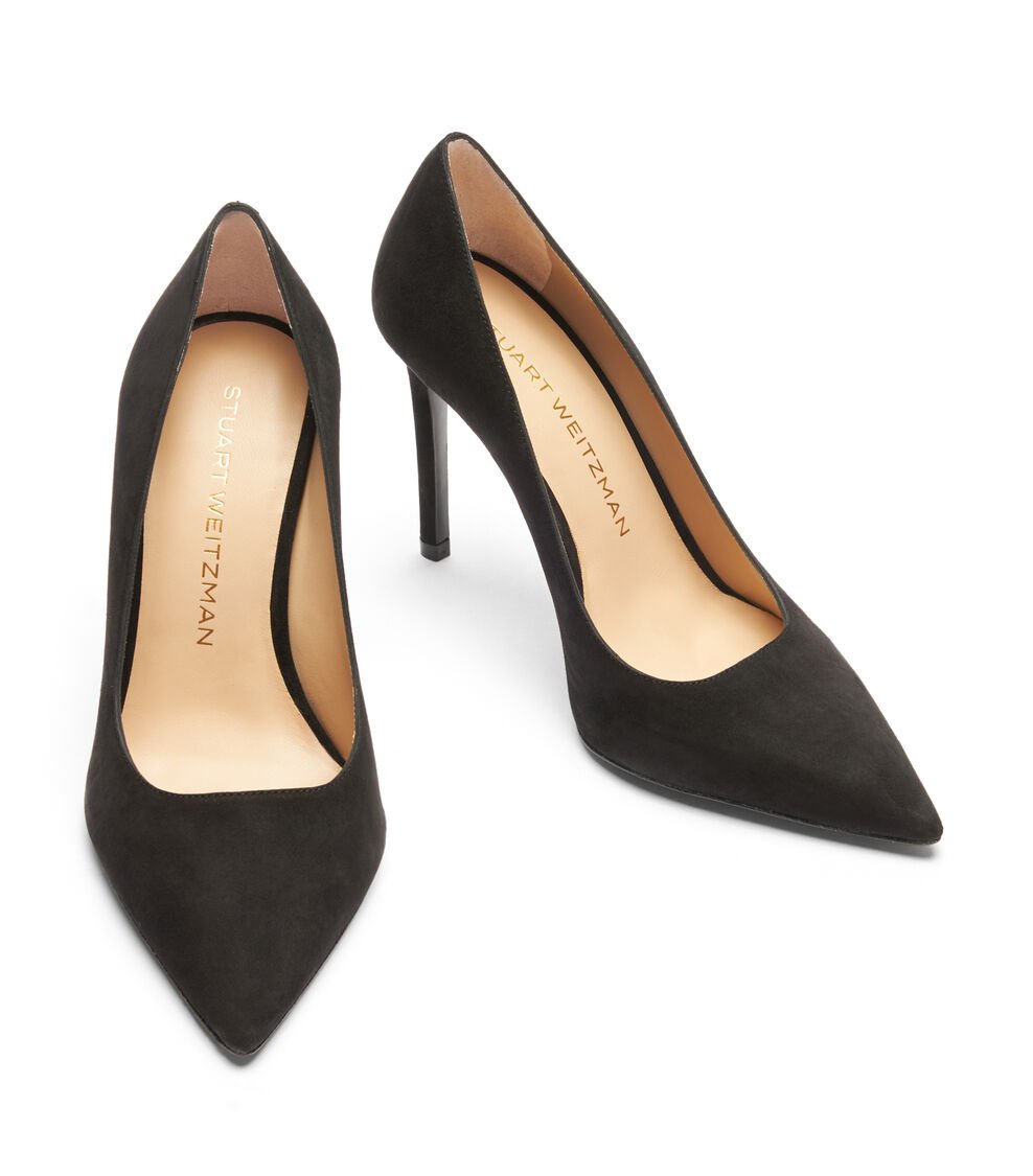 Stuart Weitzman STUART POWER 100 PUMP en NEGRO de Mujer | Stuart Weitzman® COMPRAR AHORA