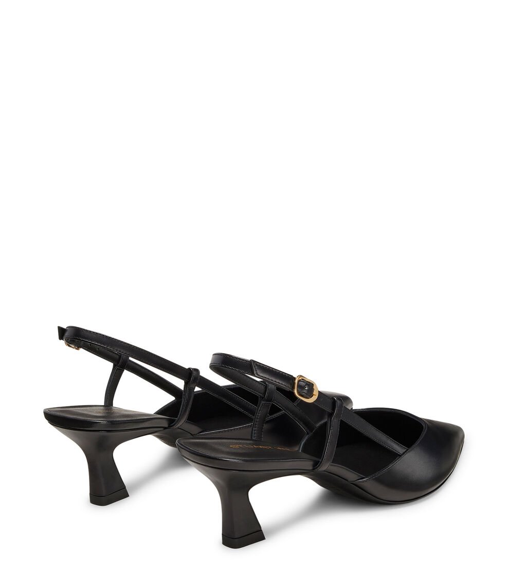 Stuart Weitzman VINNIE 50 SLINGBACK en NEGRO de Mujer | Stuart Weitzman® ÚLTIMAS EDICIONES