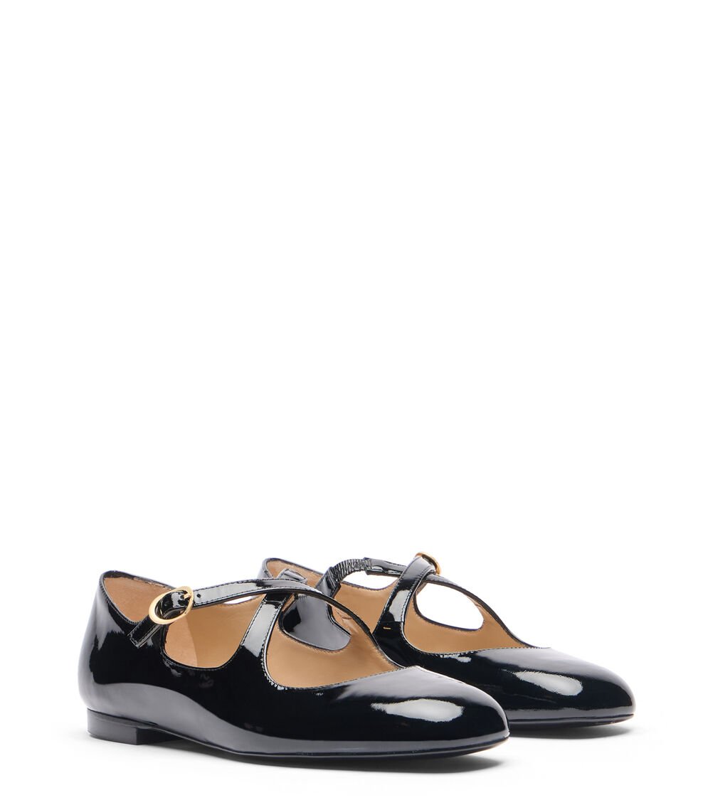 Stuart Weitzman CLEM FLAT en NEGRO de Mujer | Stuart Weitzman® Últimos 2 días