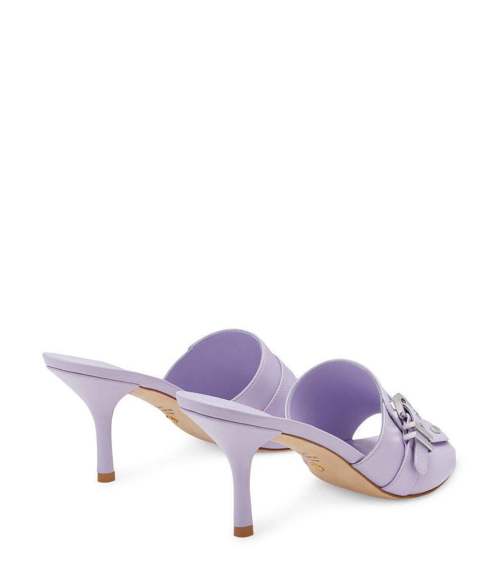 Stuart Weitzman MAVERICK 75 SLIDE en ÁSTER de Mujer | Stuart Weitzman® Tienda de fábrica