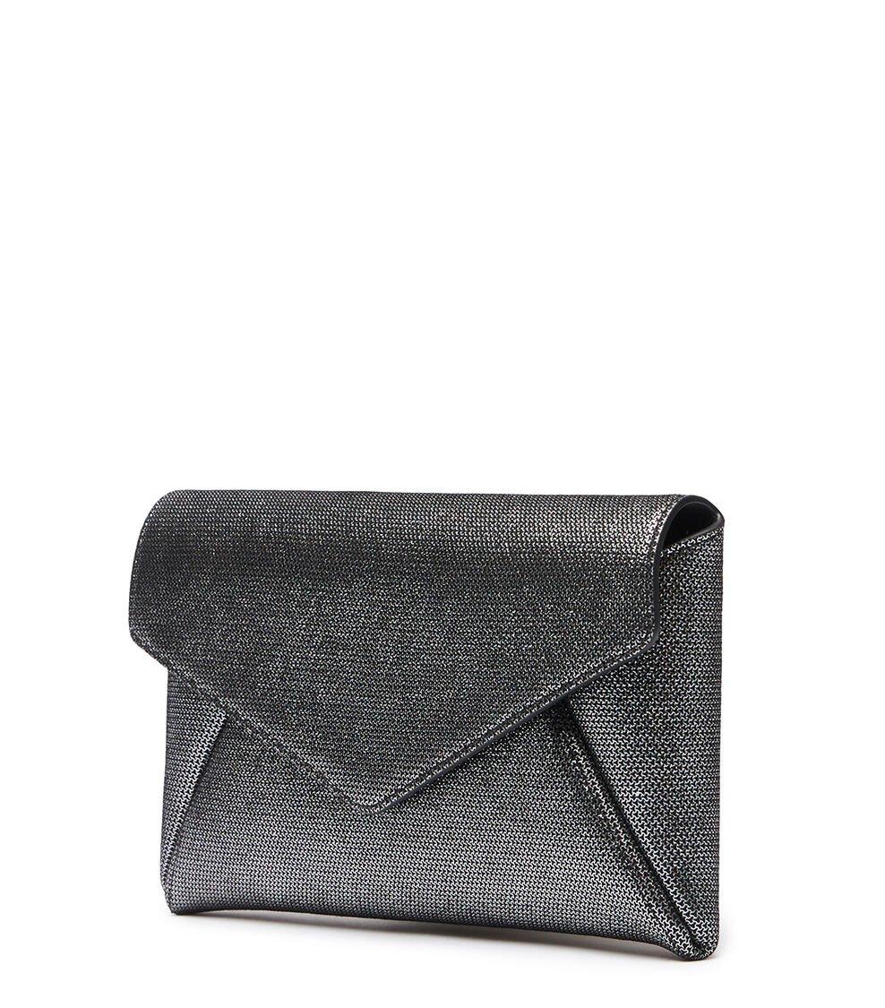 Stuart Weitzman THE LOVELETTER MINI CLUTCH en STEEL de Mujer | Stuart Weitzman® Precios de Black Friday