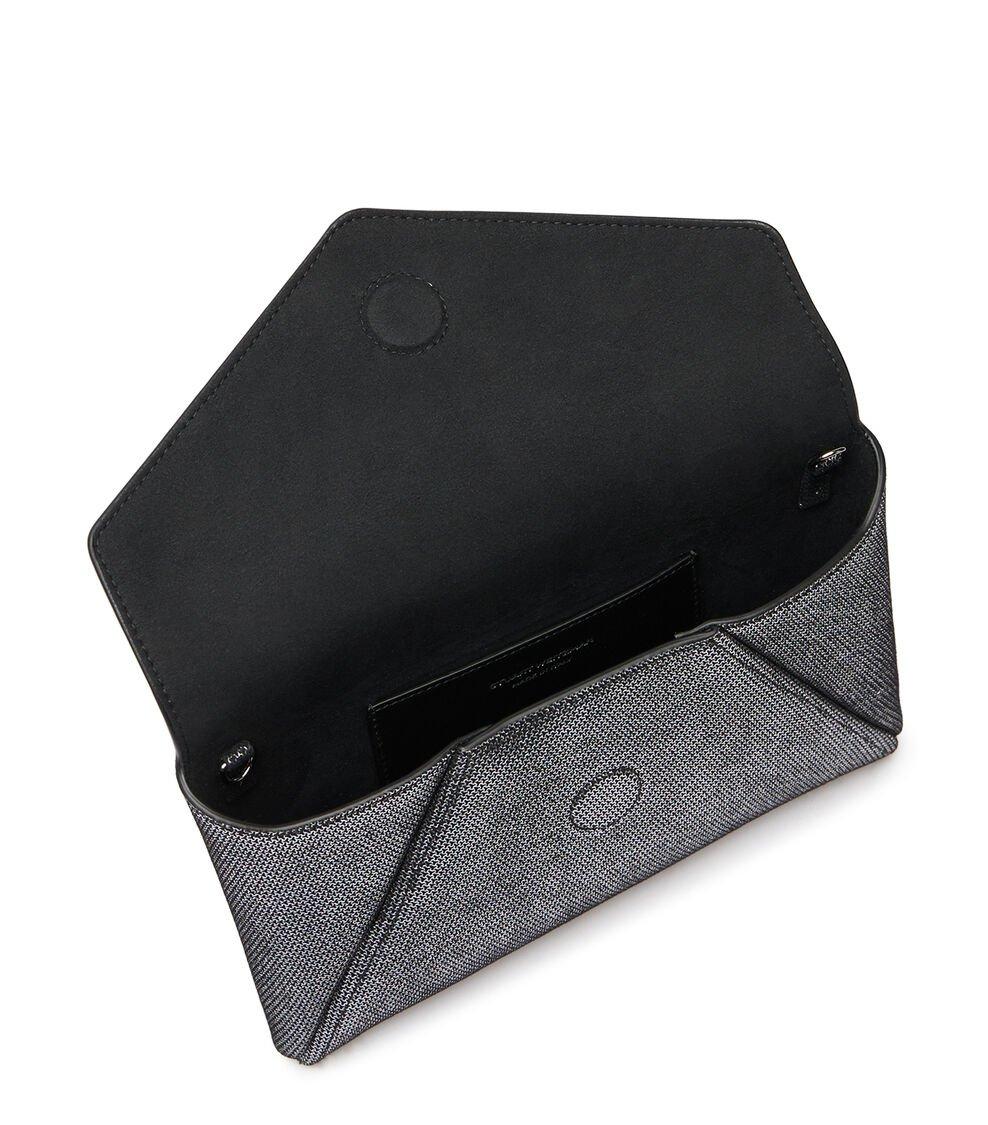Stuart Weitzman THE LOVELETTER MINI CLUTCH en STEEL de Mujer | Stuart Weitzman® Precios de Black Friday