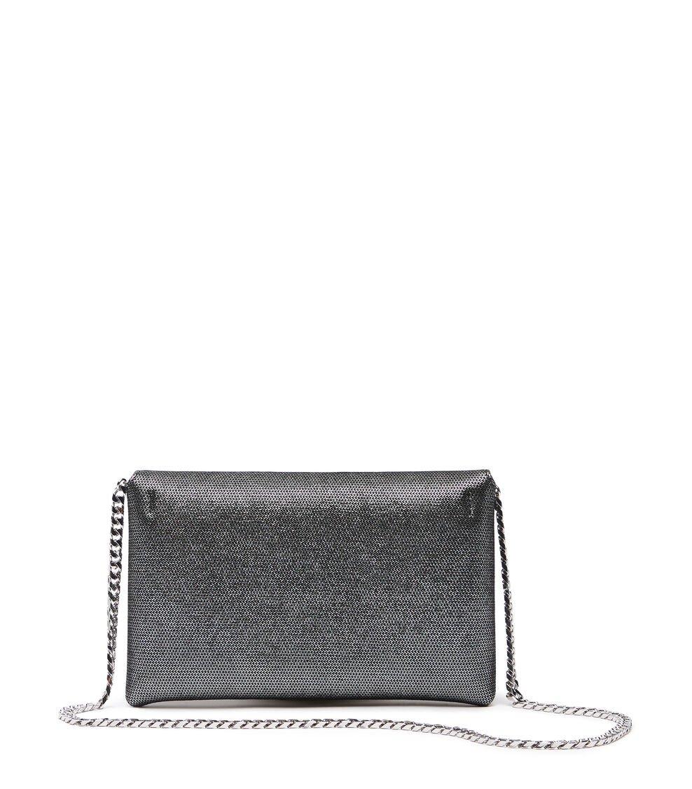 Stuart Weitzman THE LOVELETTER MINI CLUTCH en STEEL de Mujer | Stuart Weitzman® Precios de Black Friday