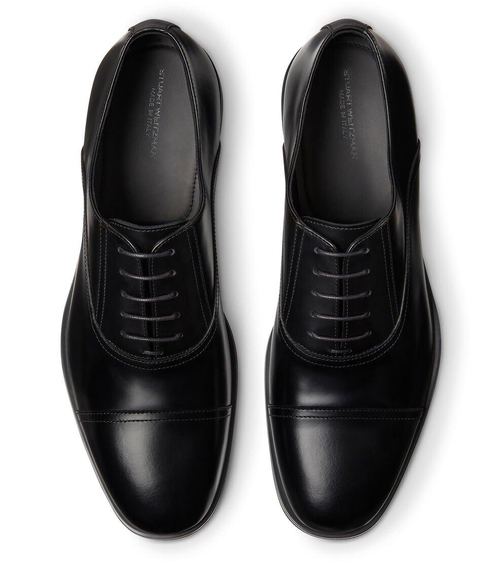 Stuart Weitzman SW CLUB CLASSIC OXFORD en NEGRO de Mujer | Stuart Weitzman® Libre de impuestos