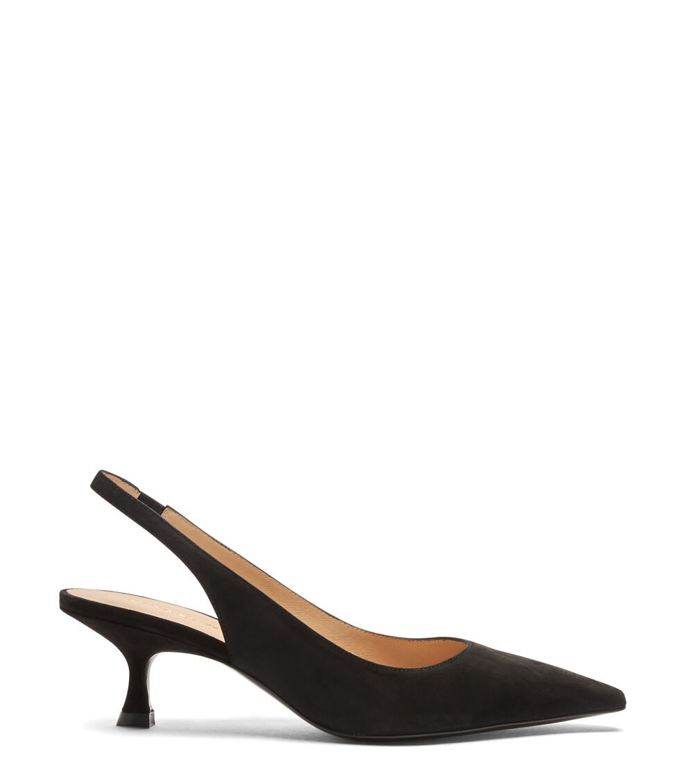 Stuart Weitzman NAOMI 50 SLINGBACK en NEGRO de Mujer | Stuart Weitzman® Rebajas