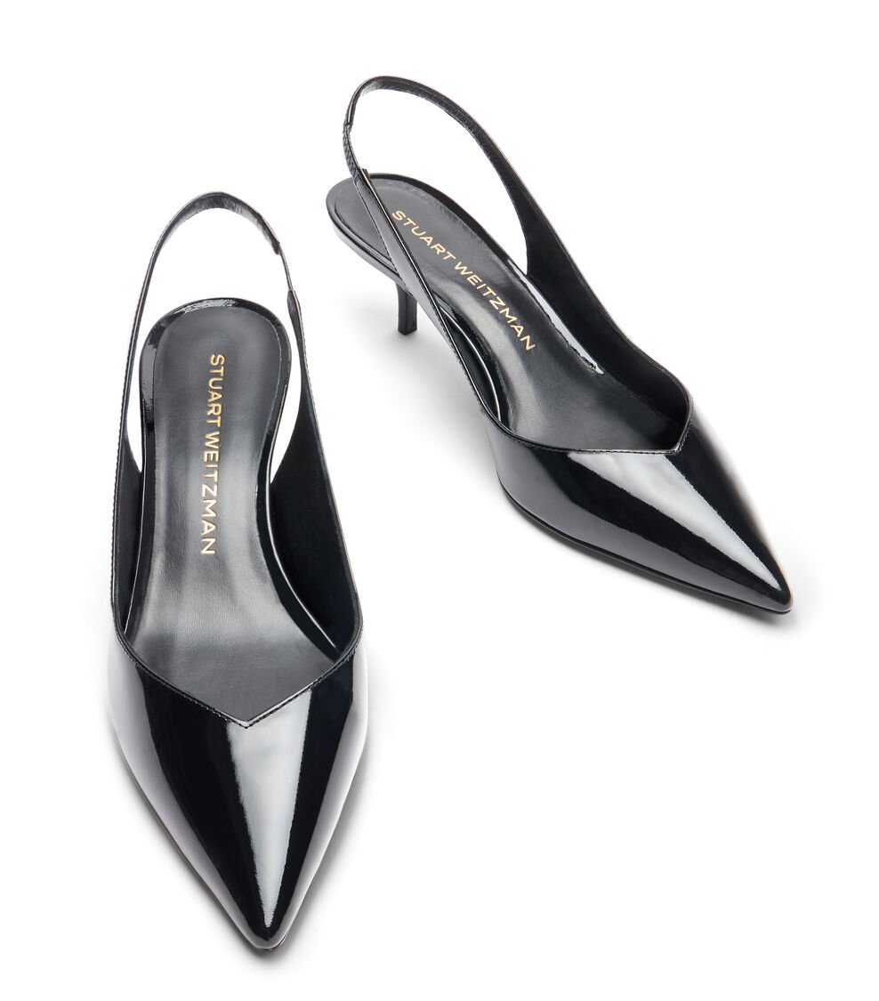 Stuart Weitzman EVA 50 SLINGBACK en NEGRO de Mujer | Stuart Weitzman® Ofertas