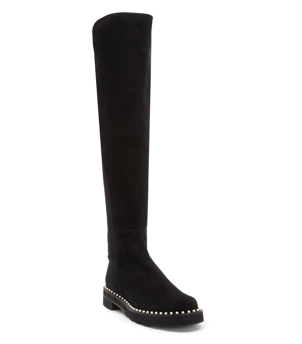 Stuart Weitzman 5050 LIFT PEARL en NEGRO de Mujer | Stuart Weitzman® Los más vendidos