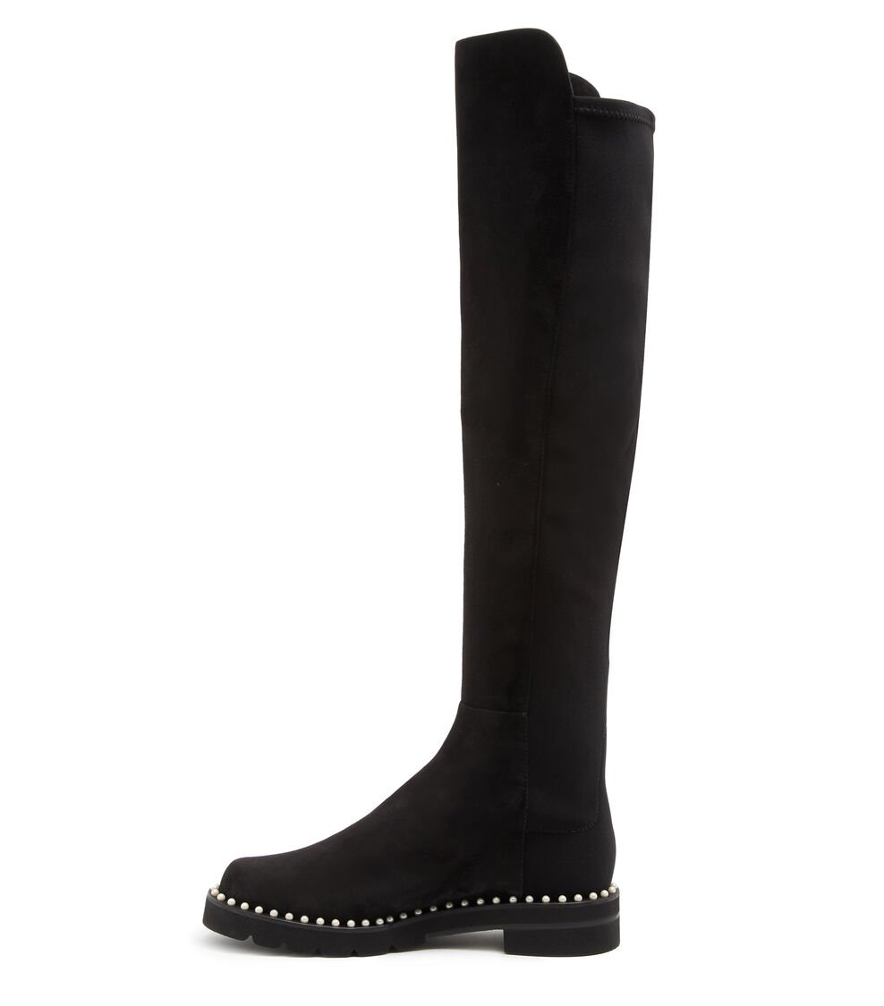 Stuart Weitzman 5050 LIFT PEARL en NEGRO de Mujer | Stuart Weitzman® Los más vendidos