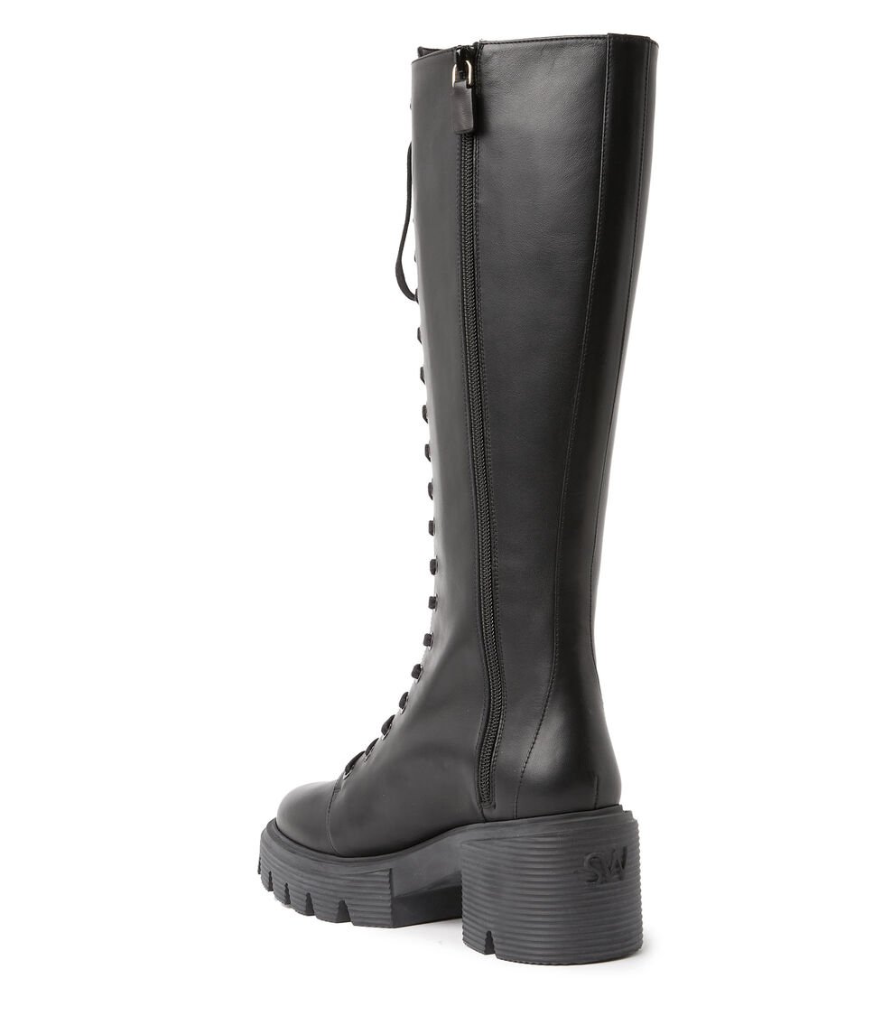 Stuart Weitzman SOHO BOOTIE en NEGRO de Mujer | Stuart Weitzman® Tienda