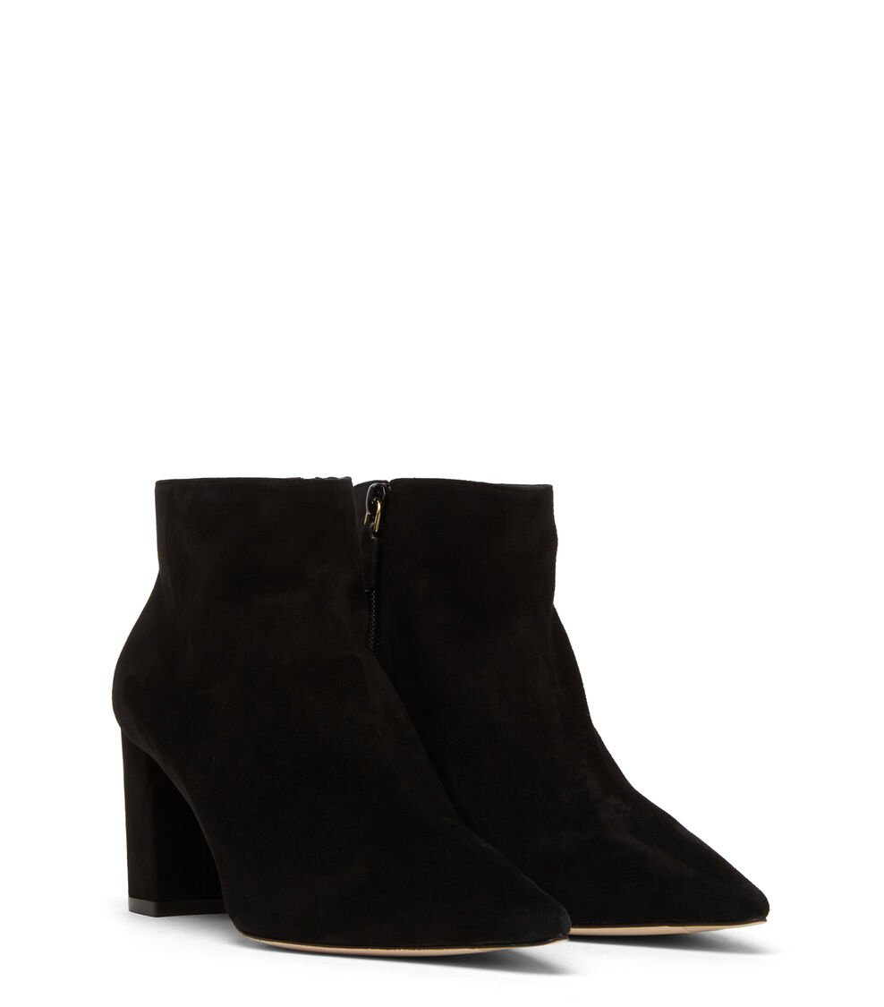 Stuart Weitzman STUART 75 ZIP BOOTIE en NEGRO de Mujer | Stuart Weitzman® Liquidación
