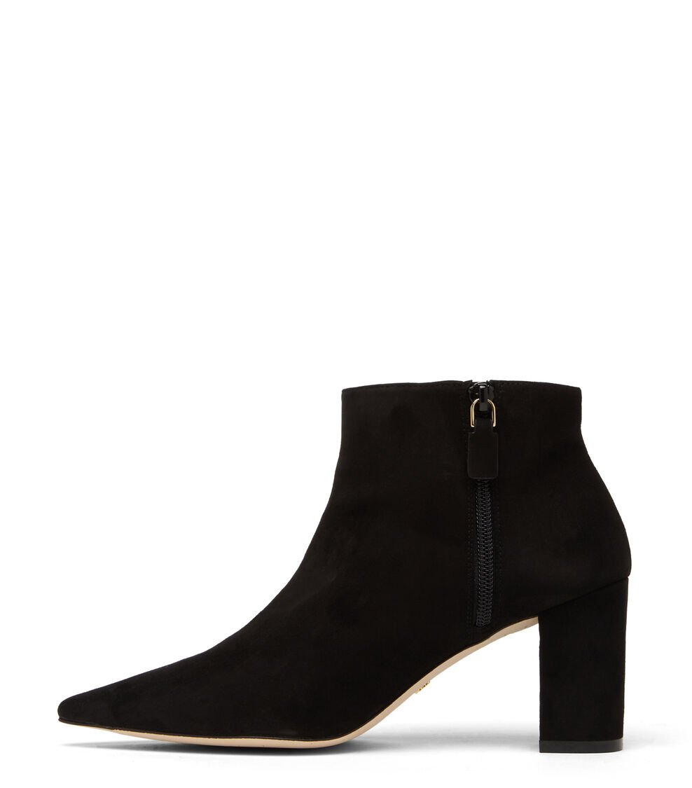 Stuart Weitzman STUART 75 ZIP BOOTIE en NEGRO de Mujer | Stuart Weitzman® Liquidación