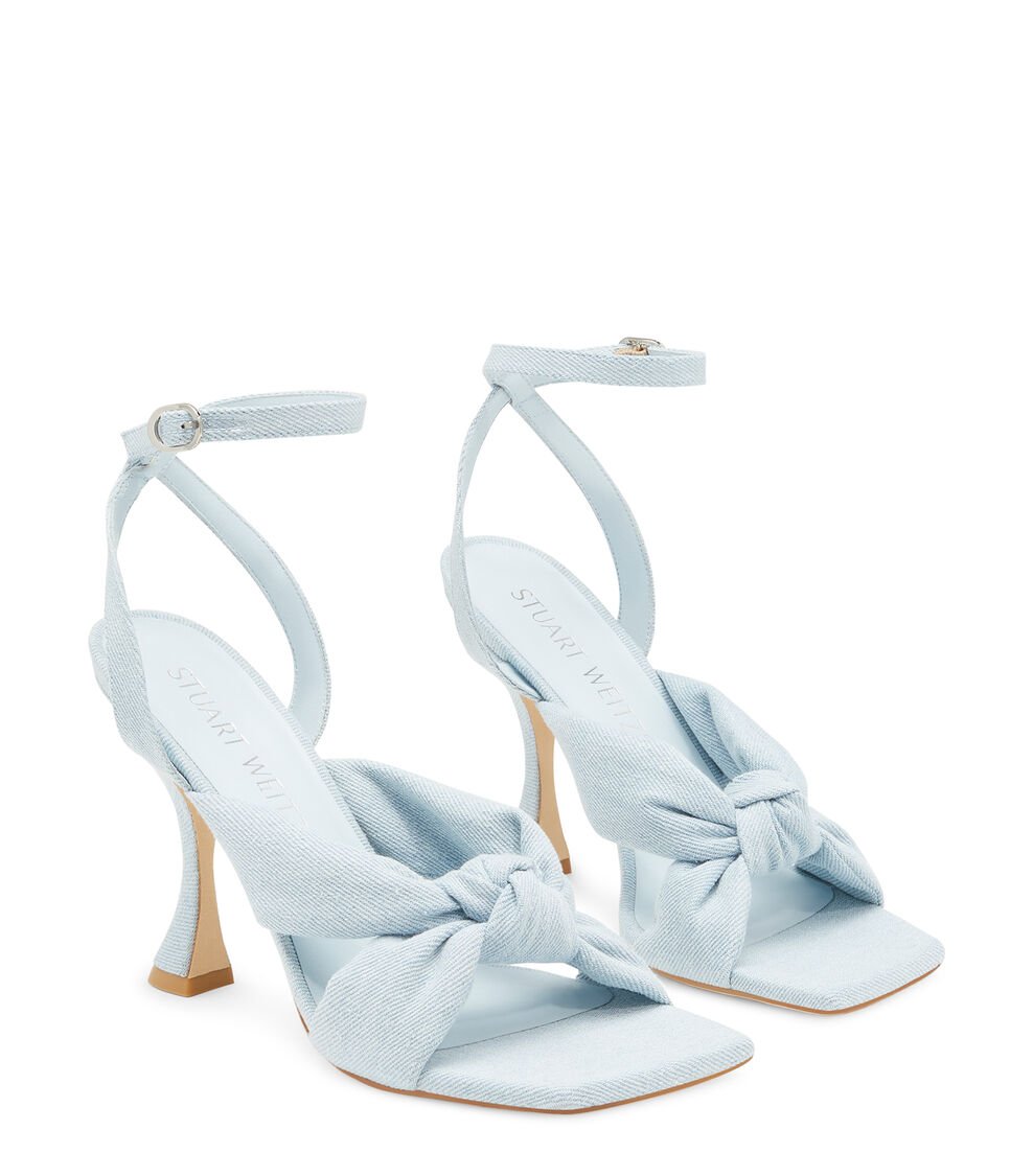 Stuart Weitzman PLAYA ANKLE STRAP 100 SANDAL en LIGHT de Mujer | Stuart Weitzman® Envío gratis