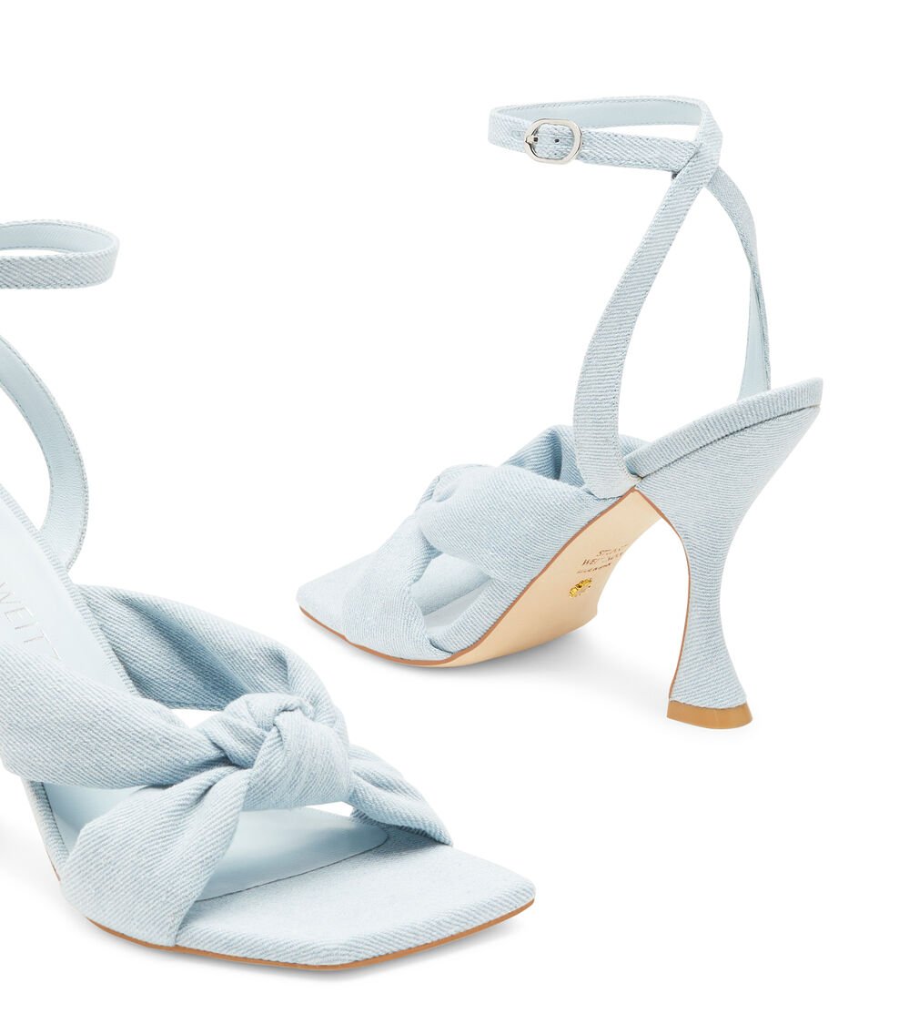 Stuart Weitzman PLAYA ANKLE STRAP 100 SANDAL en LIGHT de Mujer | Stuart Weitzman® Envío gratis