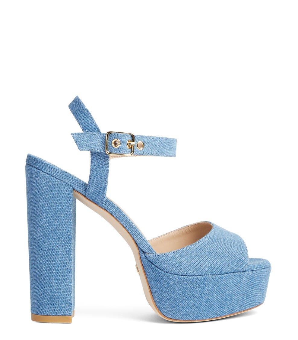 Stuart Weitzman RYDER 95 PLATFORM SANDAL en LAVADO de Mujer | Stuart Weitzman® Precio de fábrica