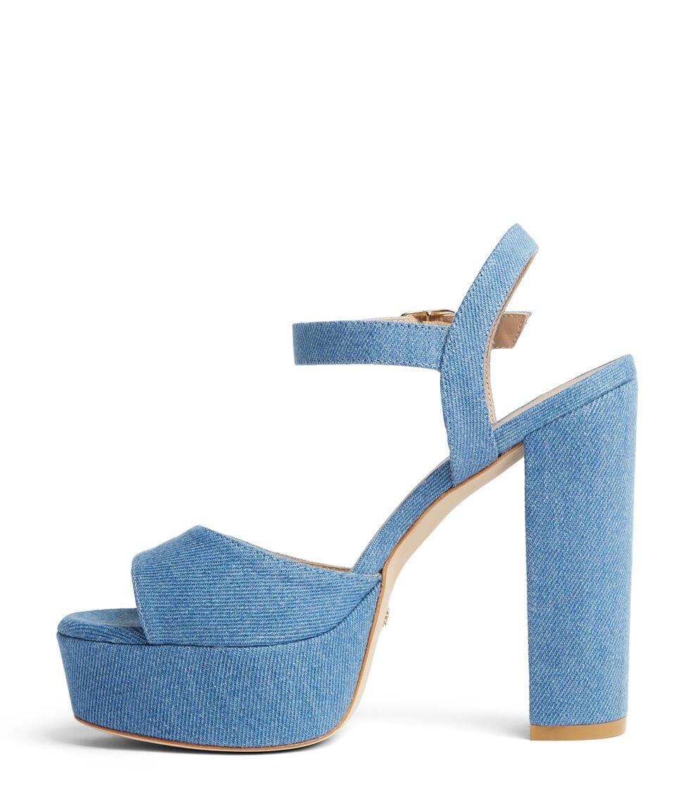 Stuart Weitzman RYDER 95 PLATFORM SANDAL en LAVADO de Mujer | Stuart Weitzman® Precio de fábrica