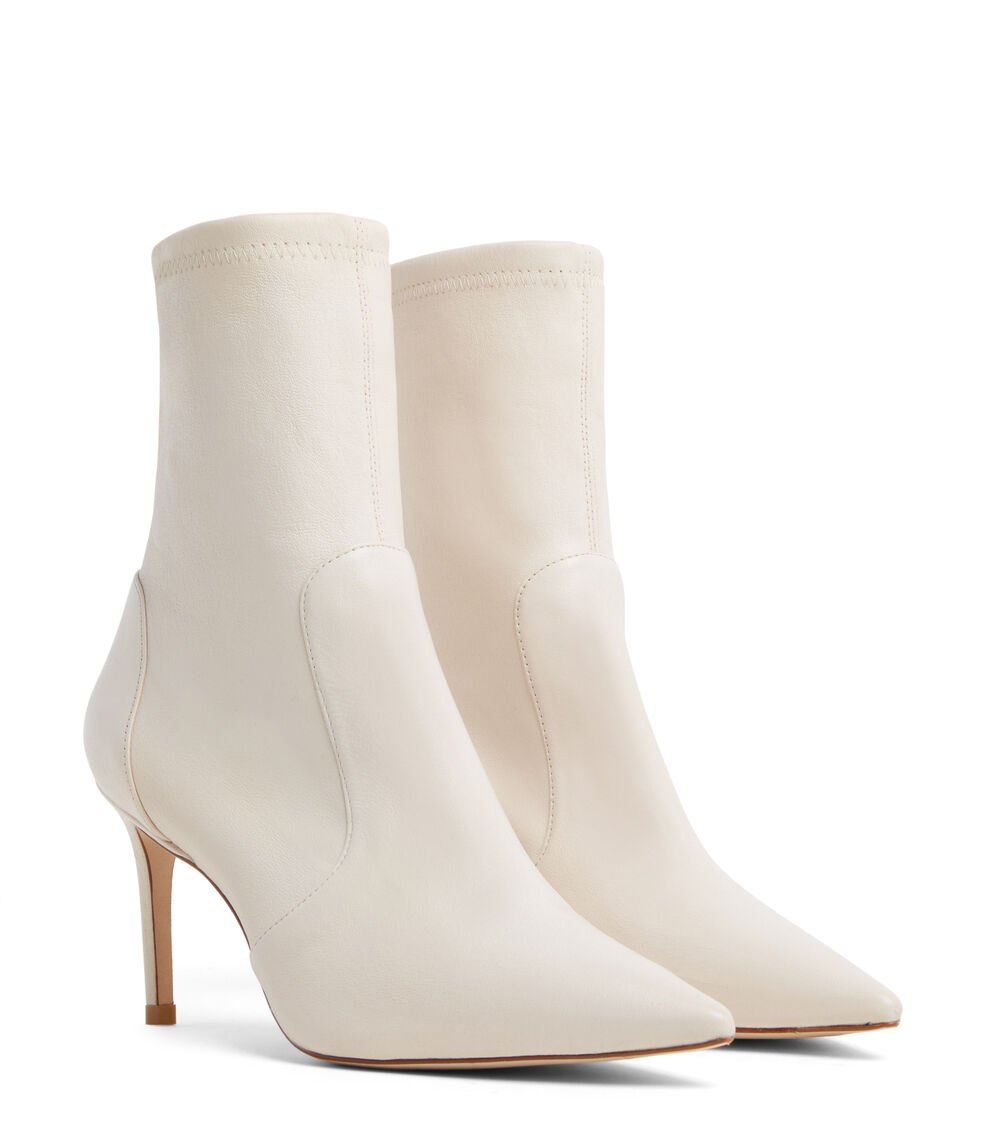 Stuart Weitzman STUART 85 STRETCH BOOTIE en CONCHA MARINA de Mujer | Stuart Weitzman® Precios de Black Friday