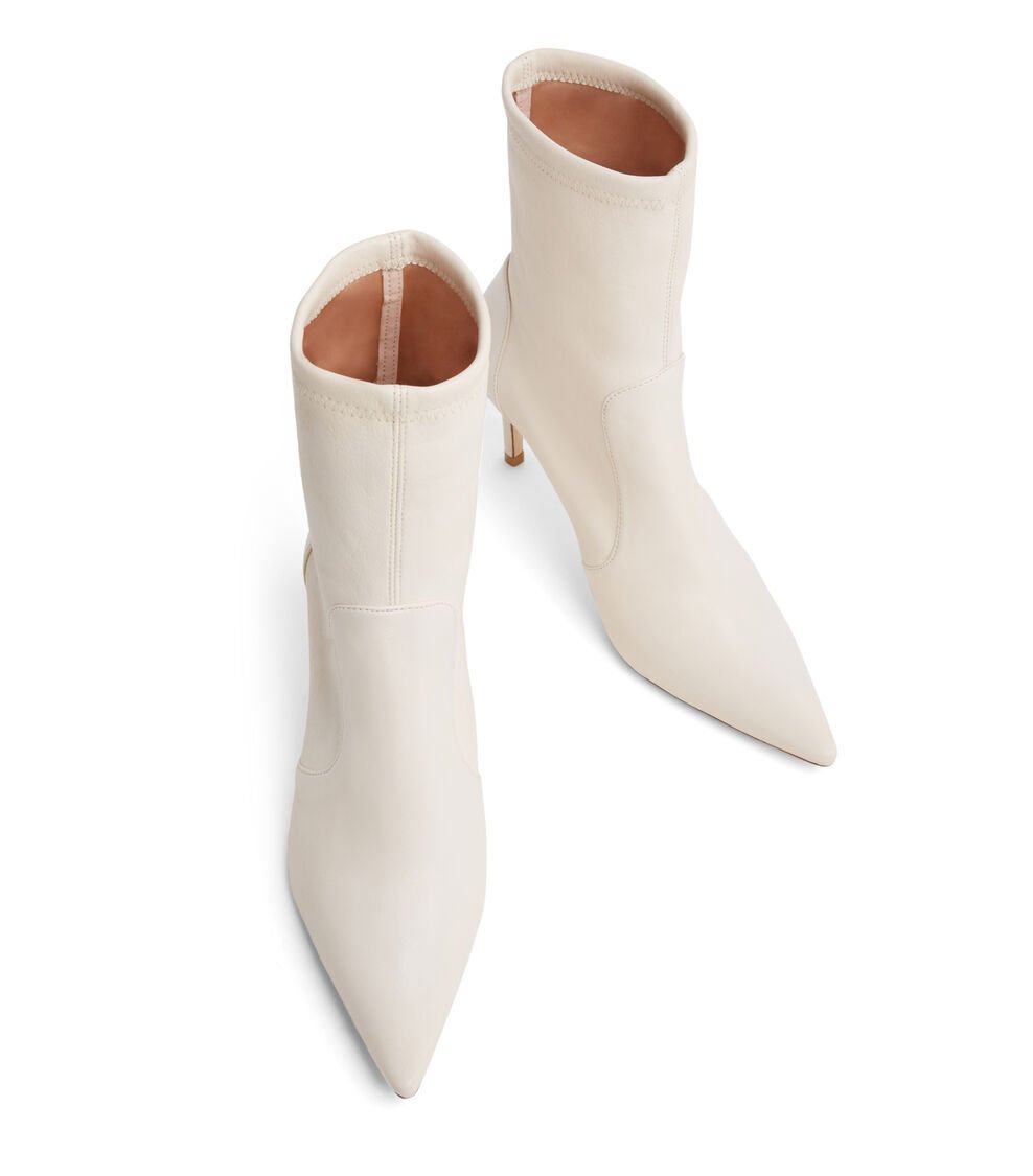 Stuart Weitzman STUART 85 STRETCH BOOTIE en CONCHA MARINA de Mujer | Stuart Weitzman® Precios de Black Friday