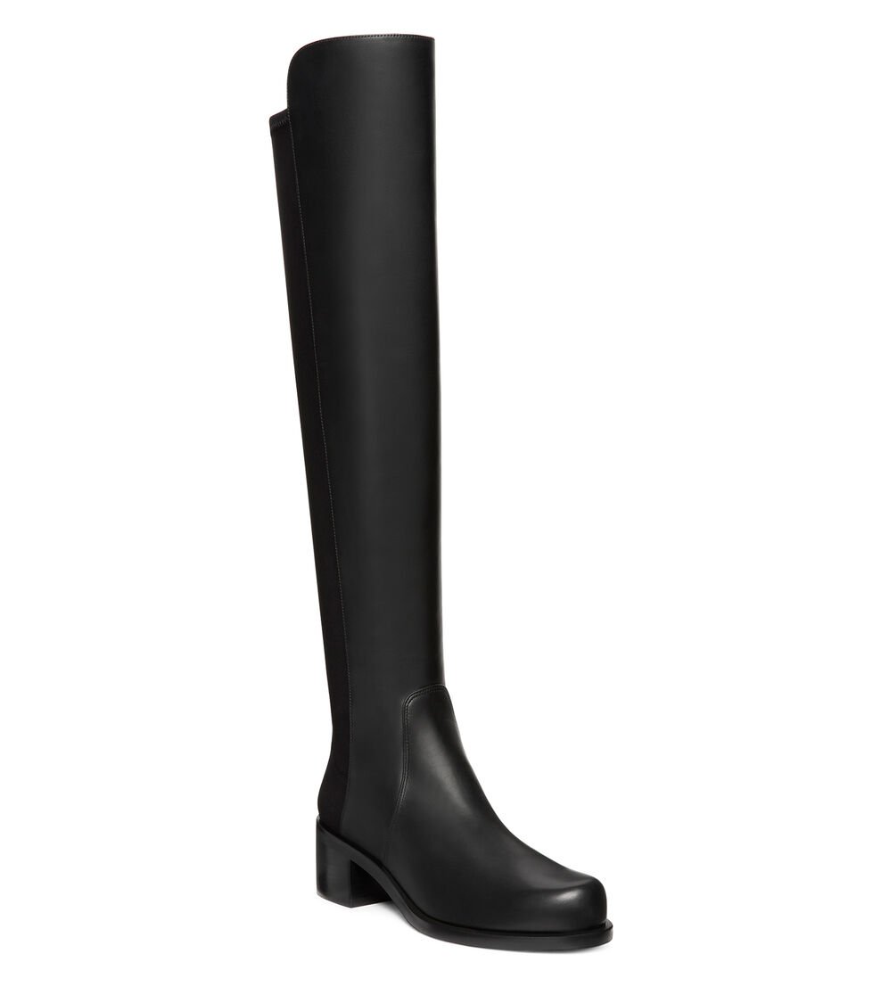 Stuart Weitzman RESERVE BOLD BOOT en NEGRO de Mujer | Stuart Weitzman® Libre de impuestos