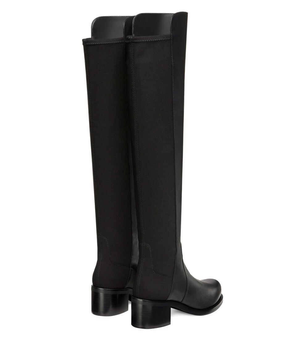Stuart Weitzman RESERVE BOLD BOOT en NEGRO de Mujer | Stuart Weitzman® Libre de impuestos