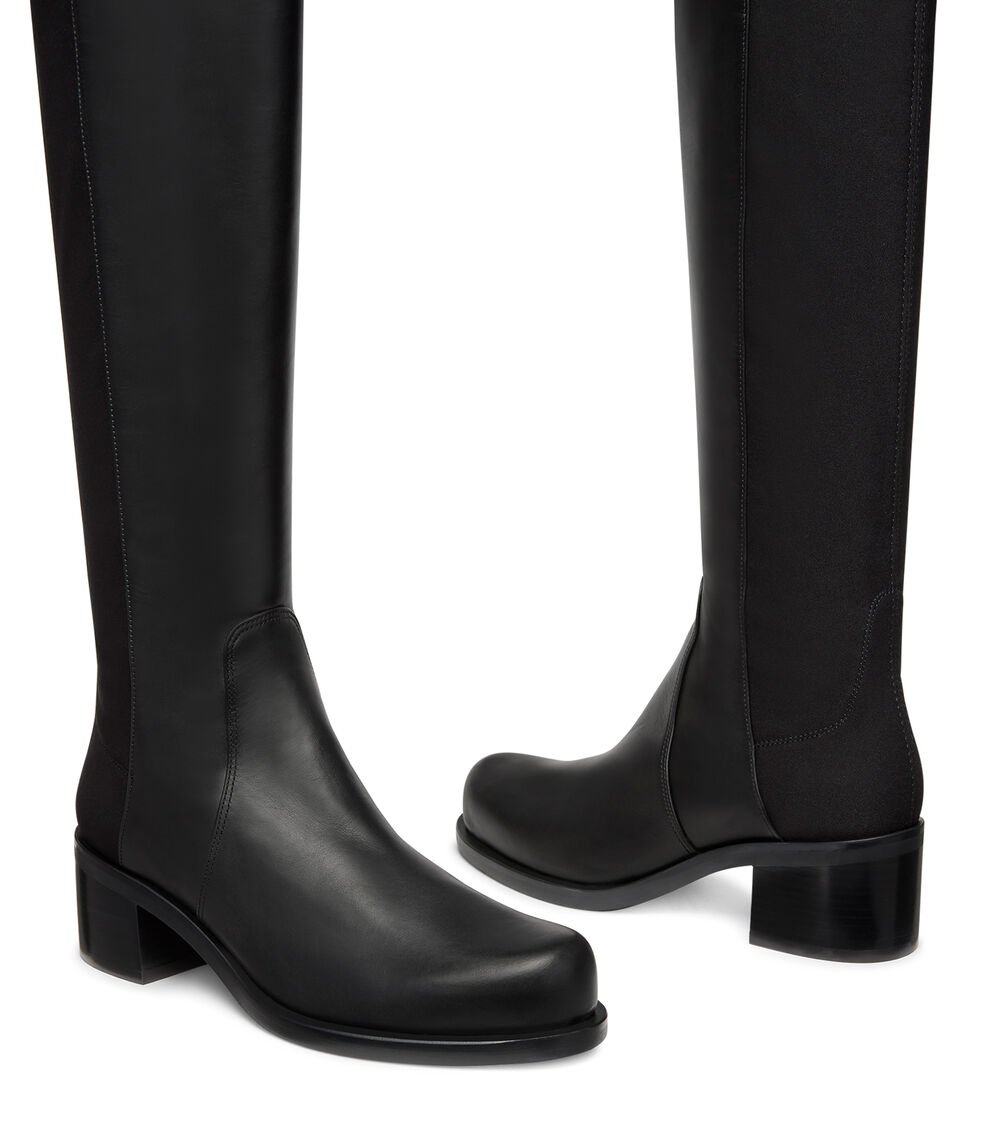 Stuart Weitzman RESERVE BOLD BOOT en NEGRO de Mujer | Stuart Weitzman® Libre de impuestos