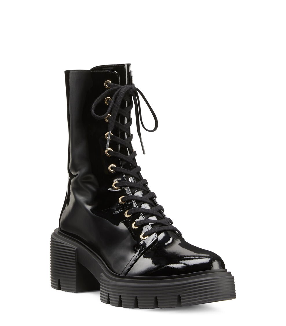 Stuart Weitzman SOHO BOOTIE en NEGRO de Mujer | Stuart Weitzman® Oferta exclusiva
