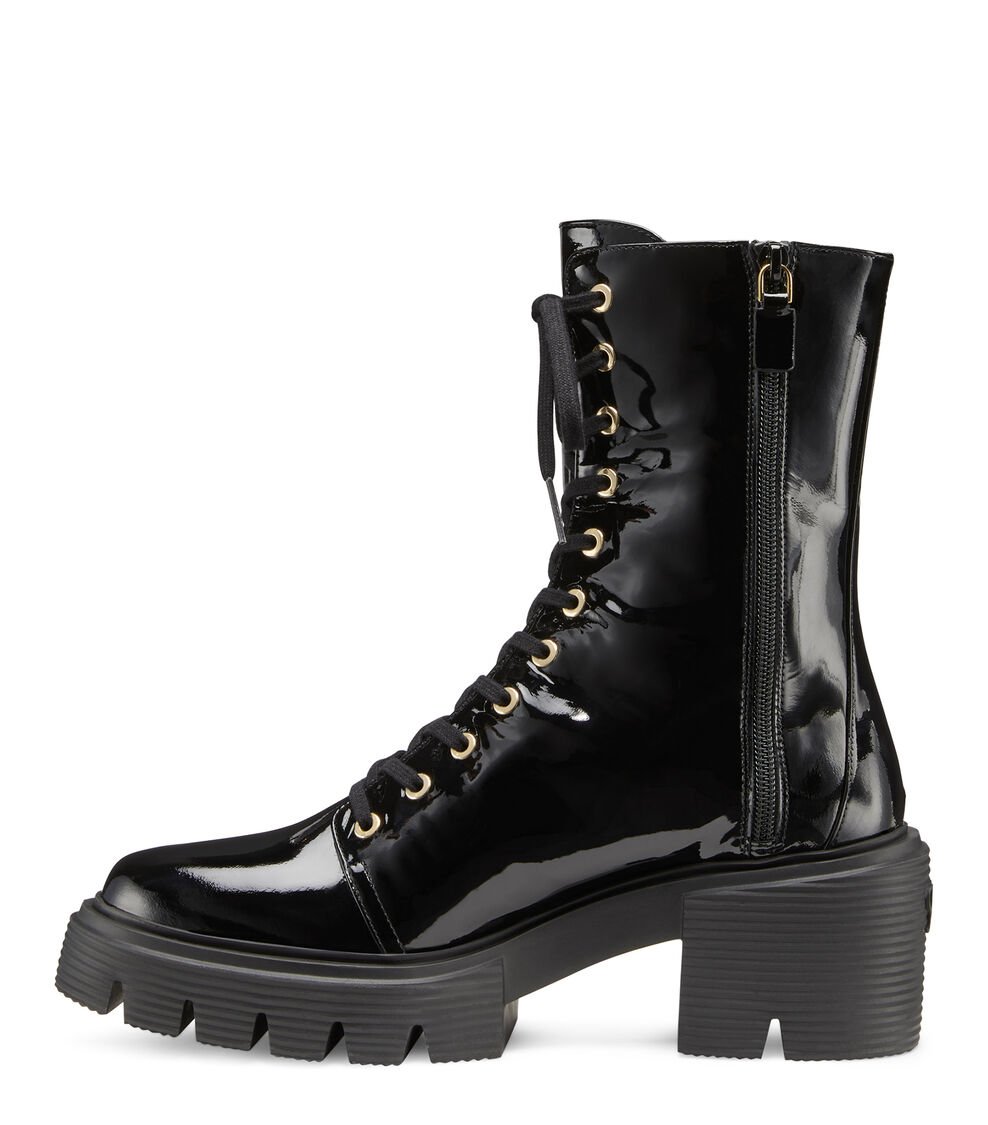 Stuart Weitzman SOHO BOOTIE en NEGRO de Mujer | Stuart Weitzman® Oferta exclusiva