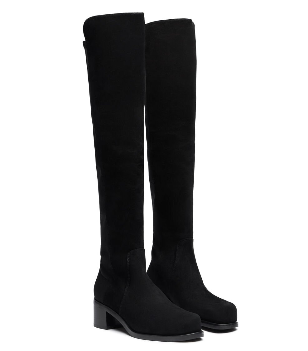 Stuart Weitzman RESERVE BOLD BOOT en NEGRO de Mujer | Stuart Weitzman® Última moda