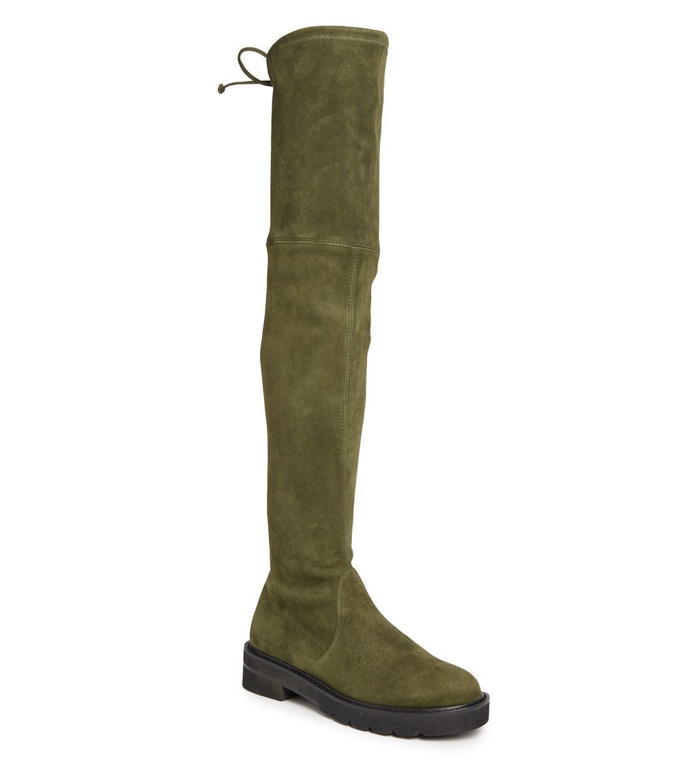 Stuart Weitzman LOWLAND LIFT en MILITAR de Mujer | Stuart Weitzman® Descuento por venta flash