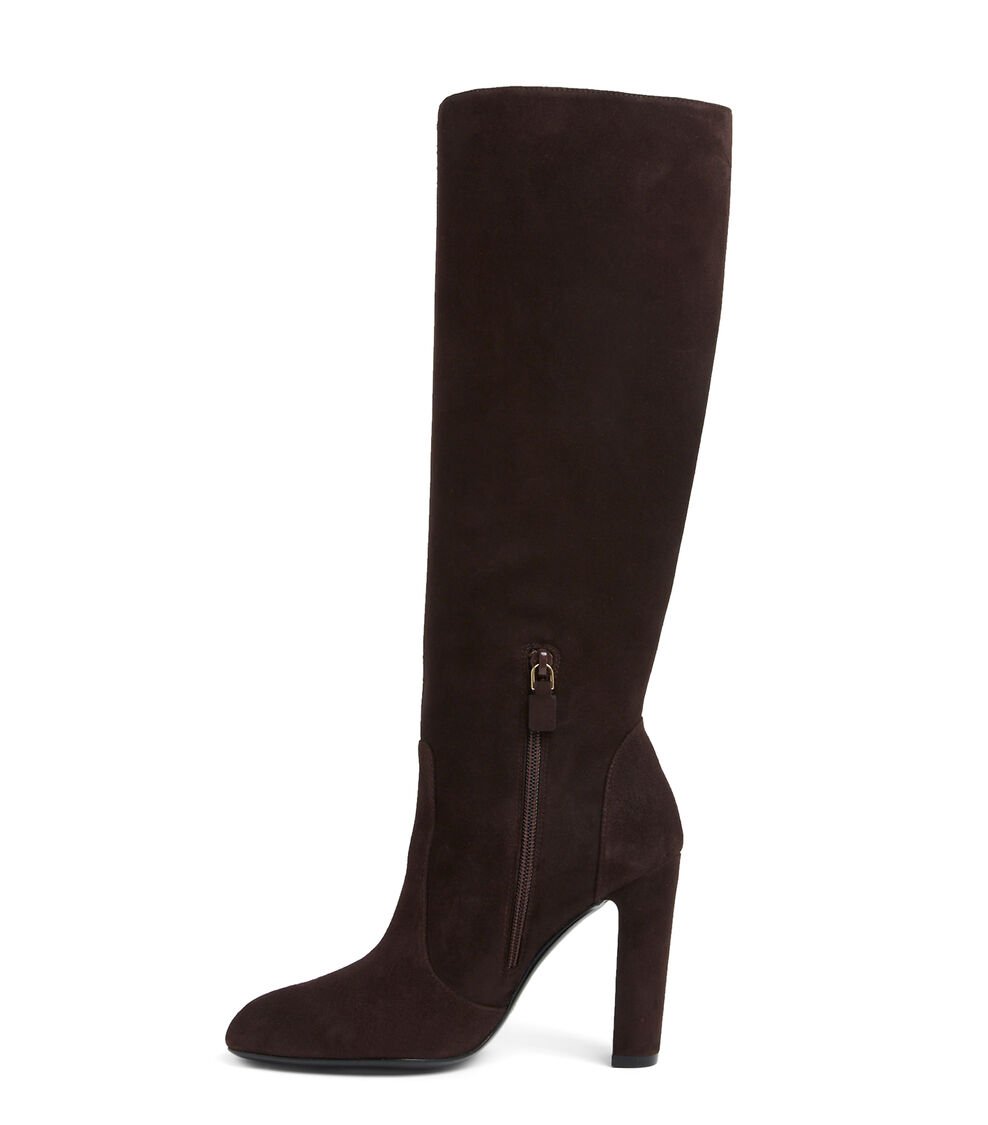 Stuart Weitzman VIDA 100 KNEE-HIGH BOOT en ÉBANO de Mujer | Stuart Weitzman® Ofertas especiales