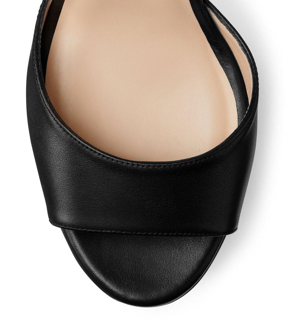 Stuart Weitzman RYDER 95 PLATFORM SANDAL en NEGRO de Mujer | Stuart Weitzman® Gran oferta