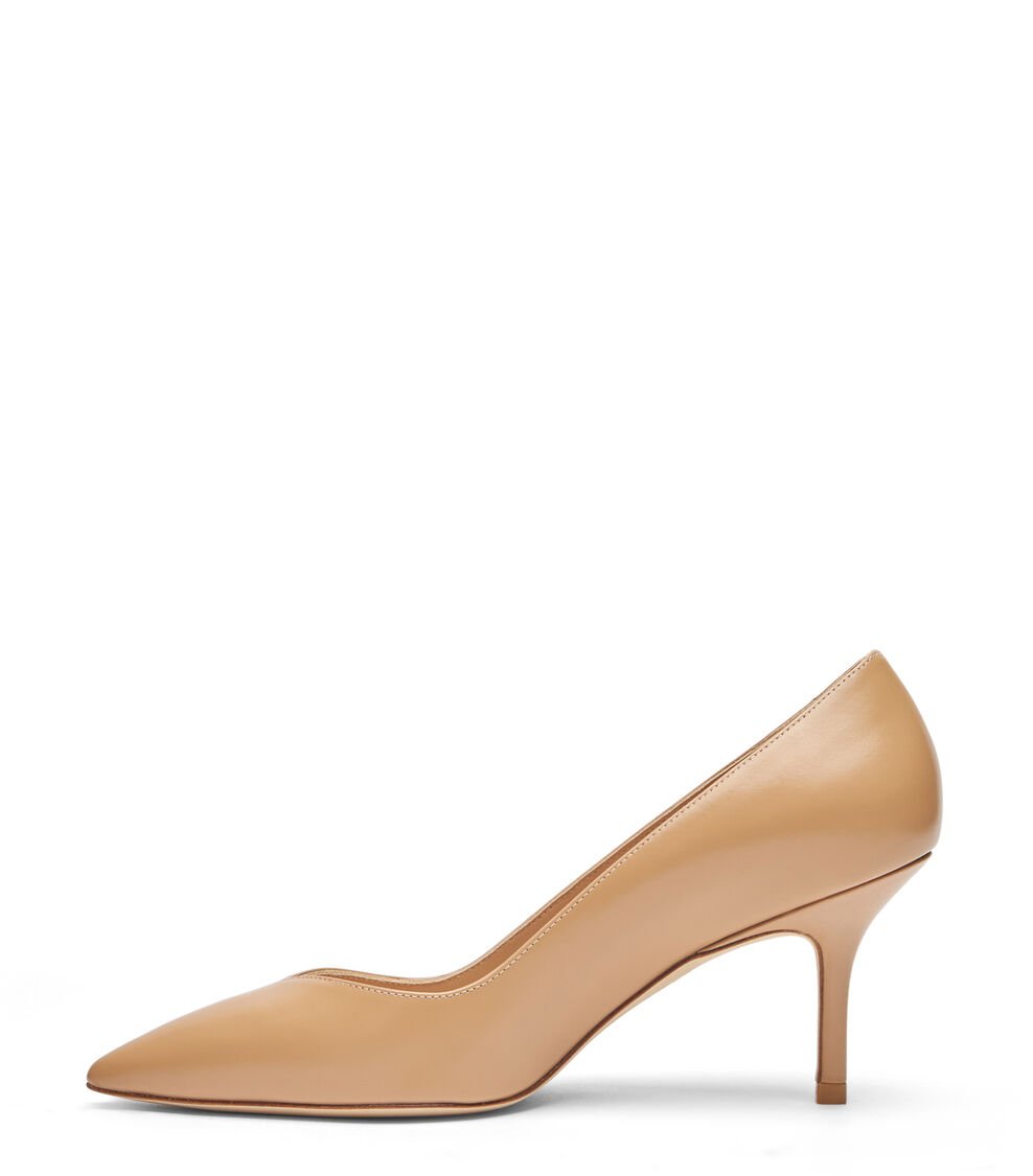 Stuart Weitzman EVA 75 PUMP en ADOBE de Mujer | Stuart Weitzman® Rebajas de fábrica