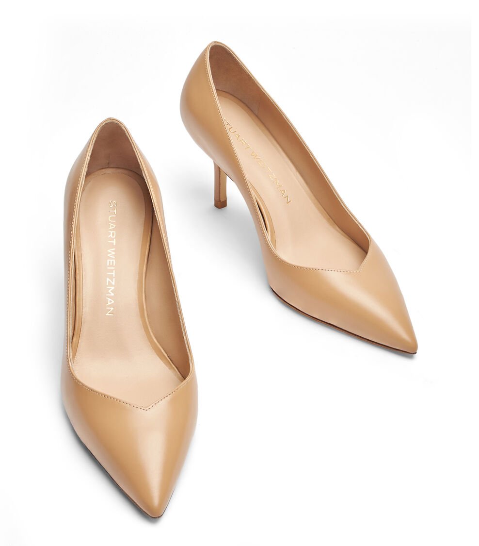 Stuart Weitzman EVA 75 PUMP en ADOBE de Mujer | Stuart Weitzman® Rebajas de fábrica