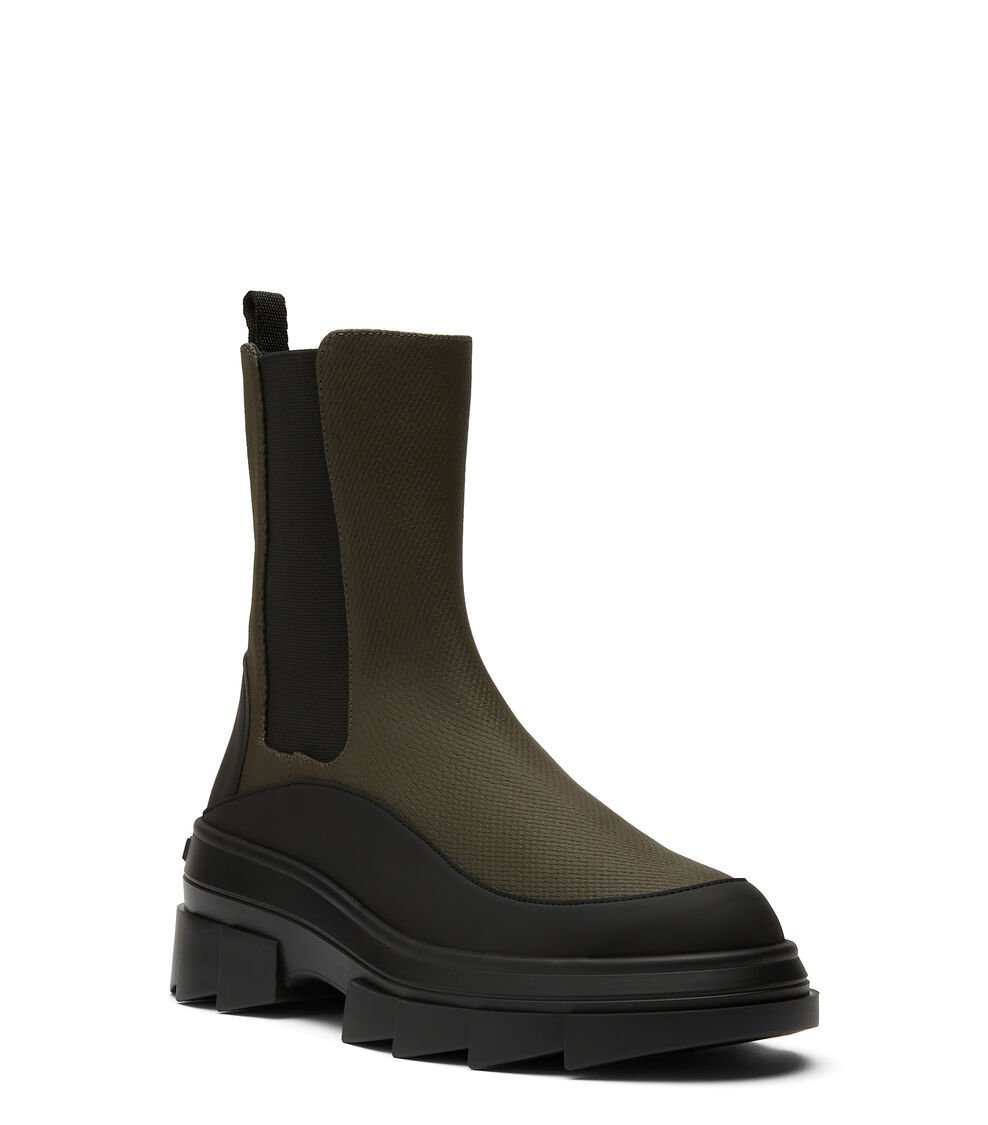 Stuart Weitzman NOHO CHELSEA BOOTIE en MILITAR de Mujer | Stuart Weitzman® Mejor oferta