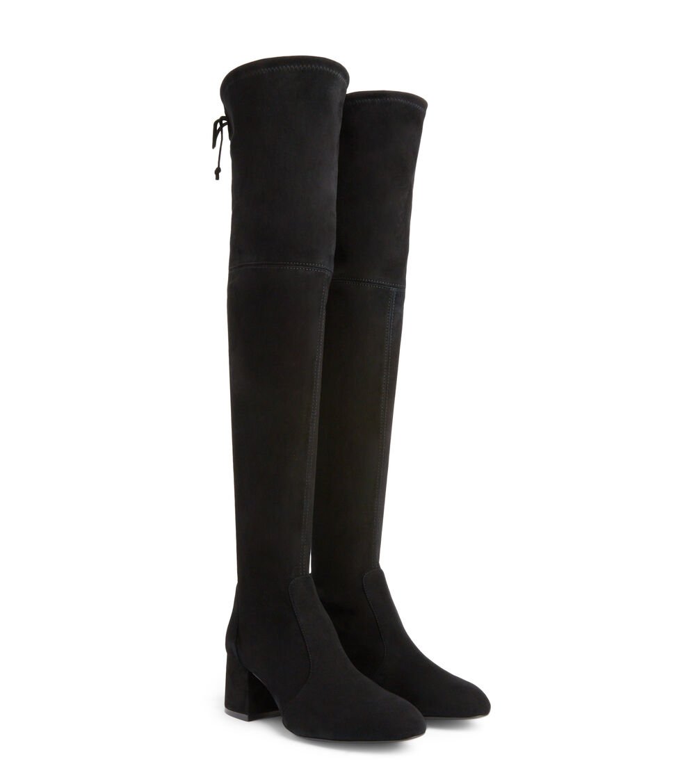 Stuart Weitzman FLARELAND BOOT en BLACK de Mujer | Stuart Weitzman® Rebajas online