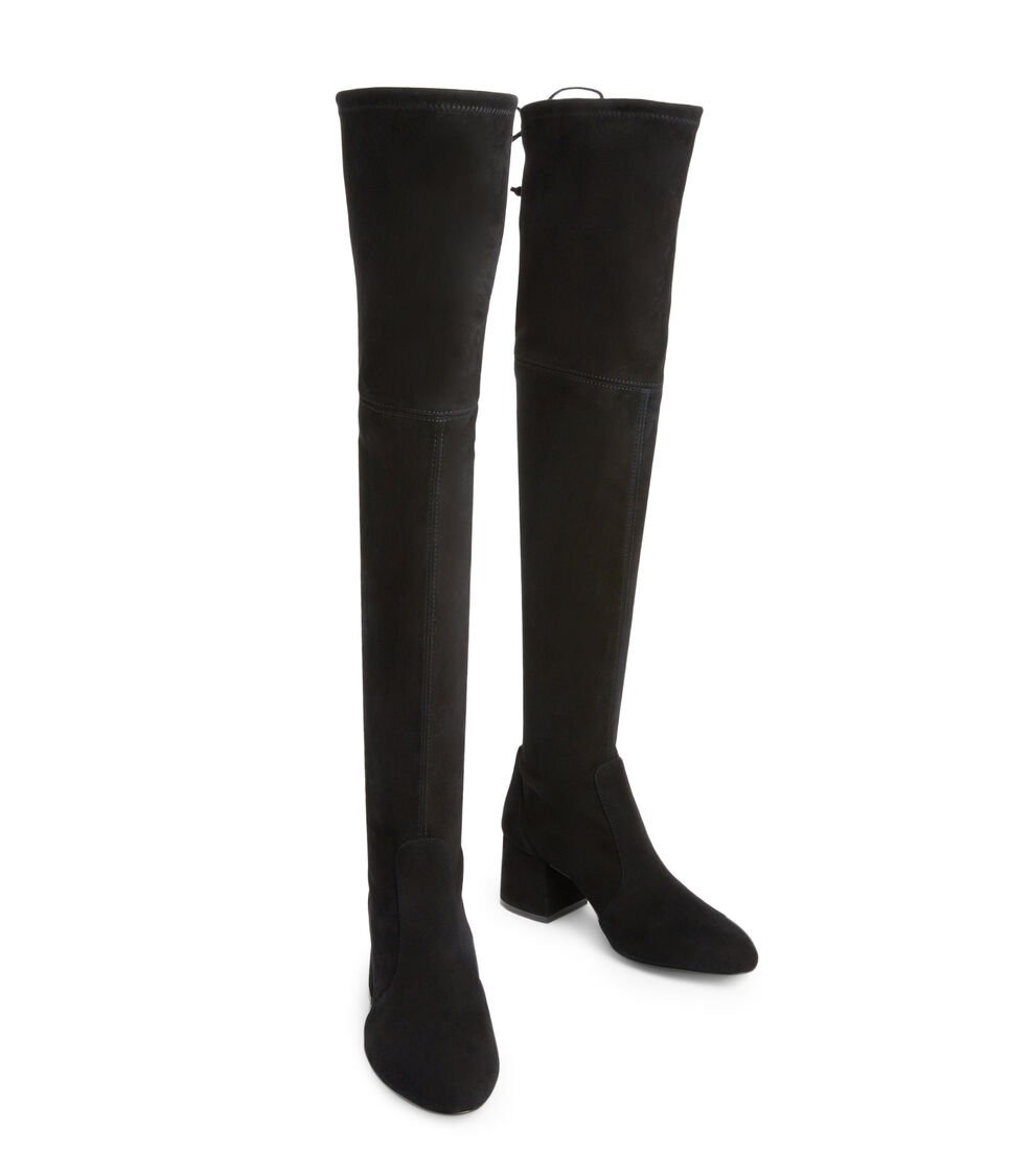 Stuart Weitzman FLARELAND BOOT en BLACK de Mujer | Stuart Weitzman® Rebajas online