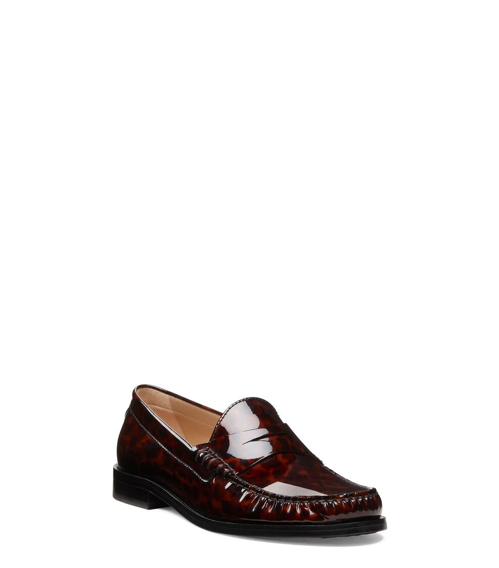 Stuart Weitzman LOTTIE LOAFER en MARRÓN OSCURO de Mujer | Stuart Weitzman® COMPRAR AHORA