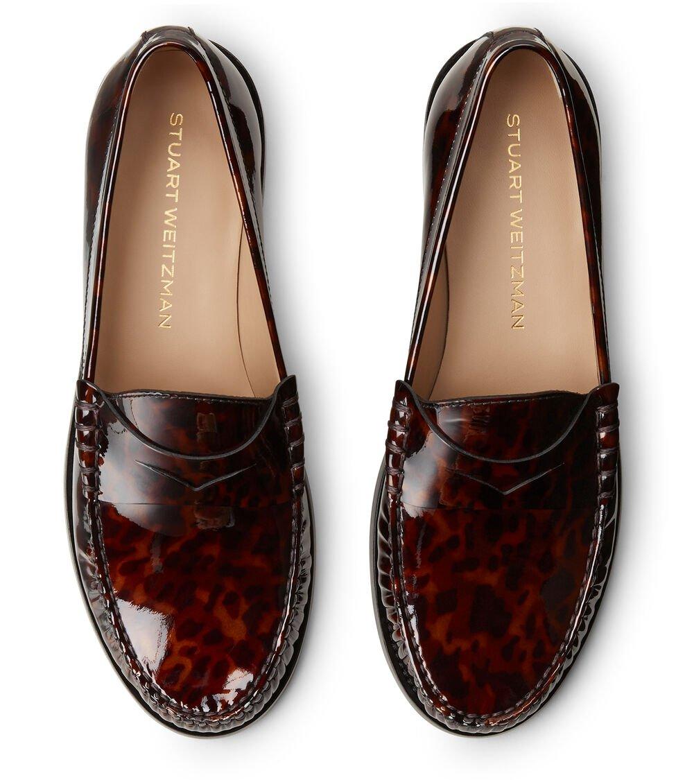 Stuart Weitzman LOTTIE LOAFER en MARRÓN OSCURO de Mujer | Stuart Weitzman® COMPRAR AHORA