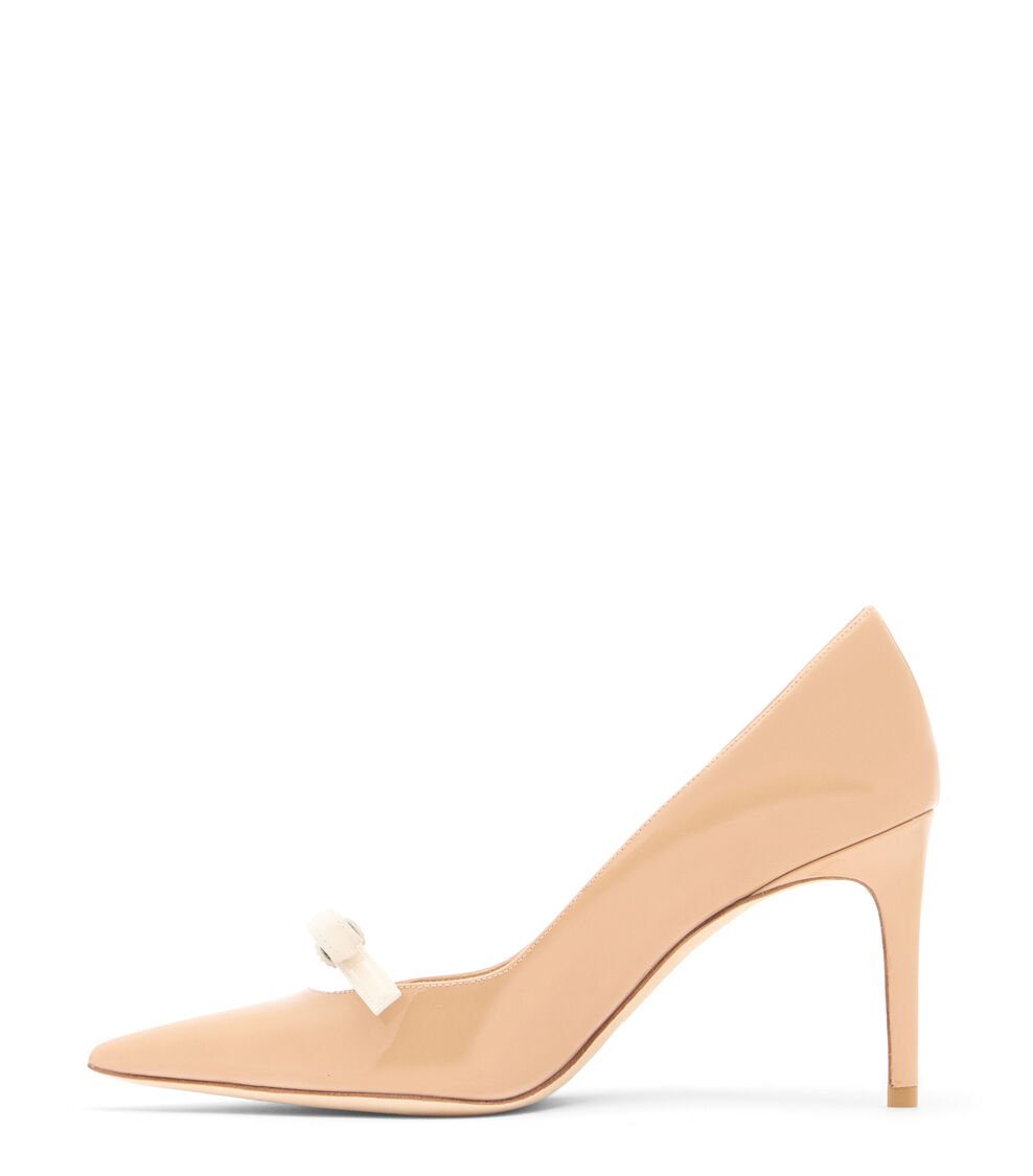 Stuart Weitzman STUART FELICITY 85 PUMP en ADOBE/CREAM de Mujer | Stuart Weitzman® ÚLTIMAS EDICIONES