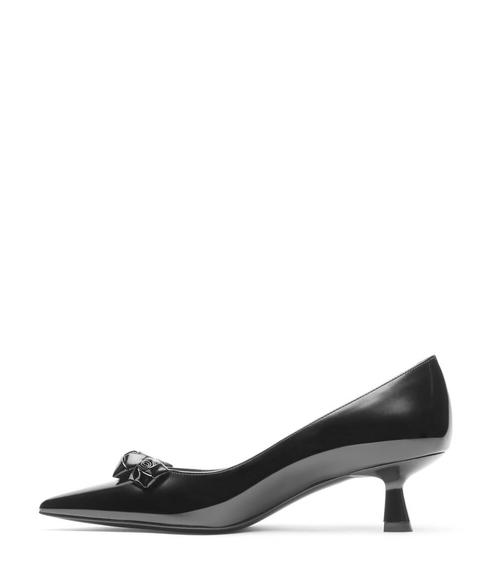 Stuart Weitzman ROSIE 50 PUMP en NEGRO de Mujer | Stuart Weitzman® Últimos 2 días