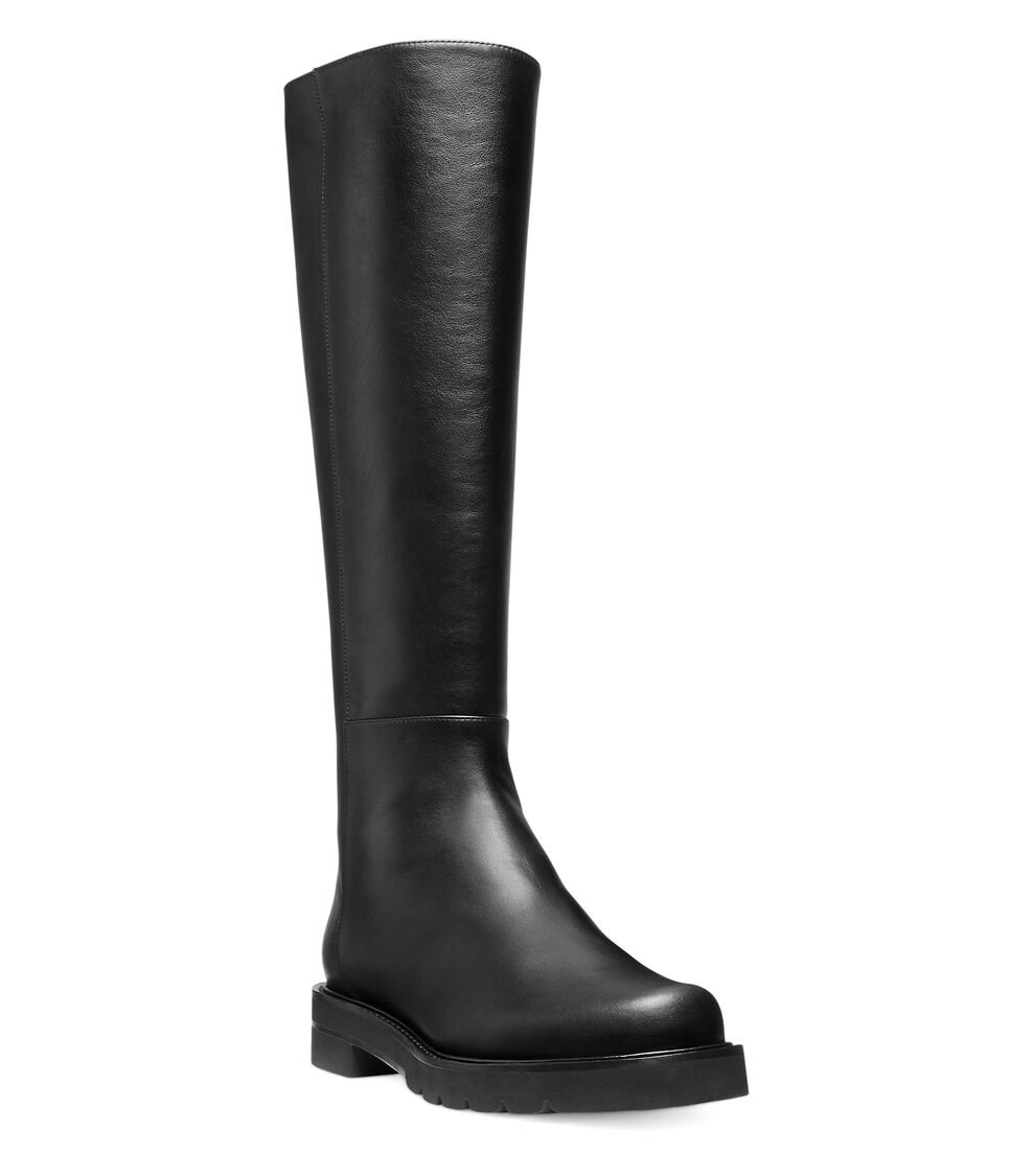Stuart Weitzman MILA LIFT BOOT en NEGRO de Mujer | Stuart Weitzman® Libre de impuestos