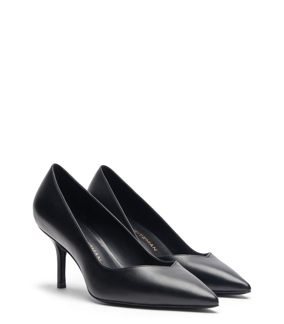 Stuart Weitzman EVA 75 PUMP en NEGRO de Mujer | Stuart Weitzman® Ofertas de temporada