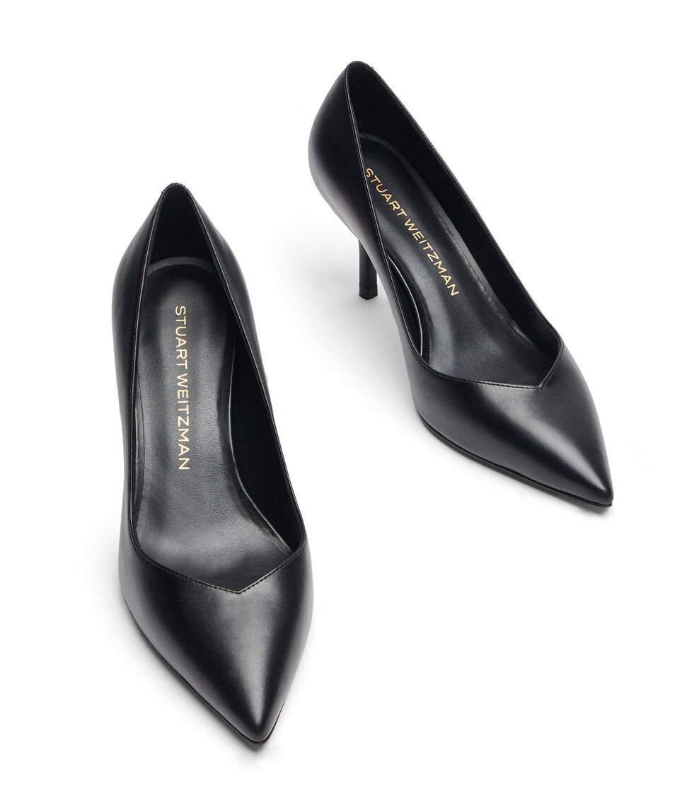 Stuart Weitzman EVA 75 PUMP en NEGRO de Mujer | Stuart Weitzman® Ofertas de temporada