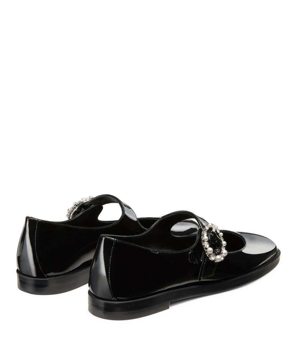 Stuart Weitzman LORALEI CRYSTAL MARY JANE en NEGRO de Mujer | Stuart Weitzman® En línea