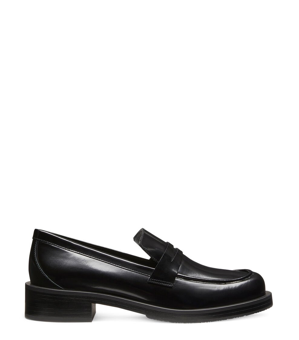 Stuart Weitzman PALMER BOLD LOAFER en NEGRO de Mujer | Stuart Weitzman® En oferta