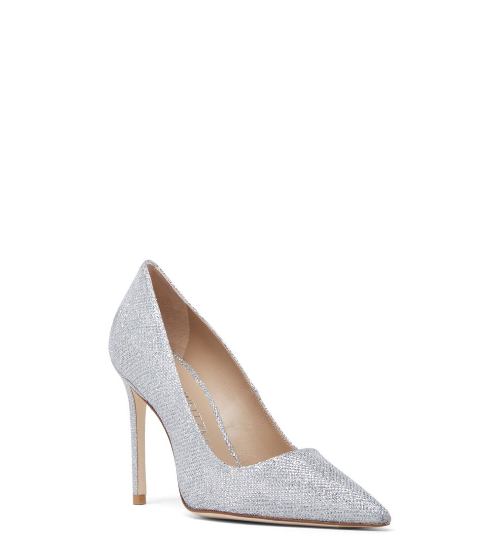 Stuart Weitzman STUART 100 PUMP en CRISTAL de Mujer | Stuart Weitzman® Gran oferta