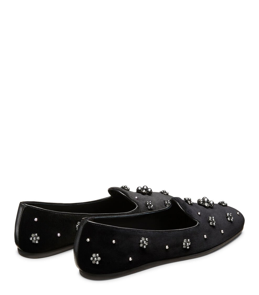 Stuart Weitzman POPPY LOAFER en NEGRO/GRAFITO/NEGRO de Mujer | Stuart Weitzman® Rebajas baratas