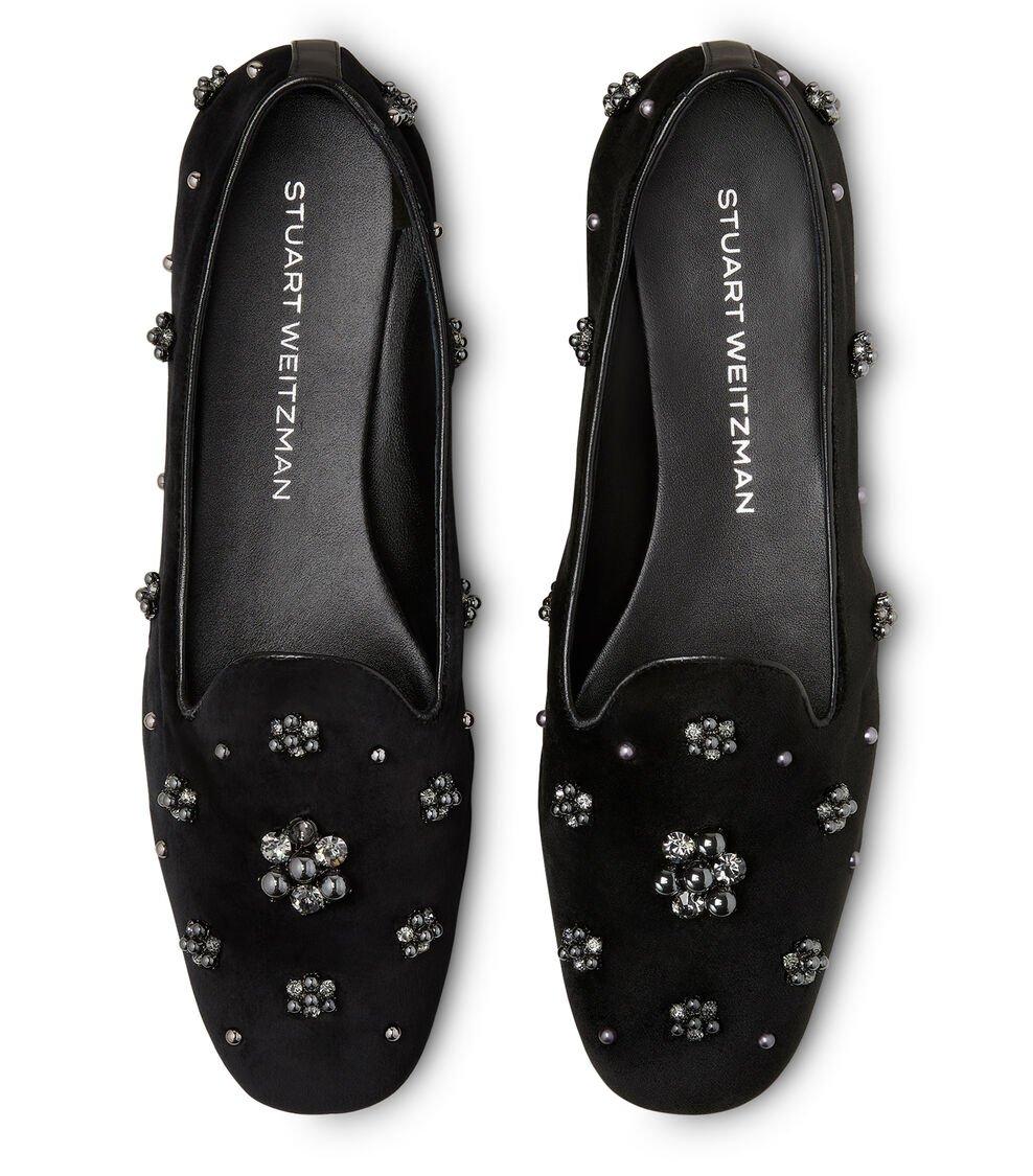 Stuart Weitzman POPPY LOAFER en NEGRO/GRAFITO/NEGRO de Mujer | Stuart Weitzman® Rebajas baratas