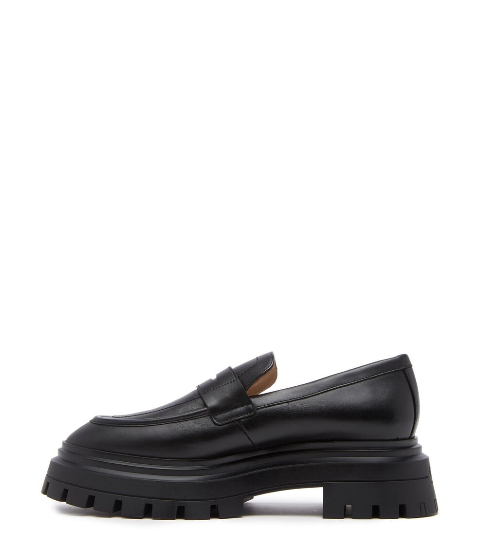 Stuart Weitzman BEDFORD LOAFER en NEGRO de Mujer | Stuart Weitzman® Tienda