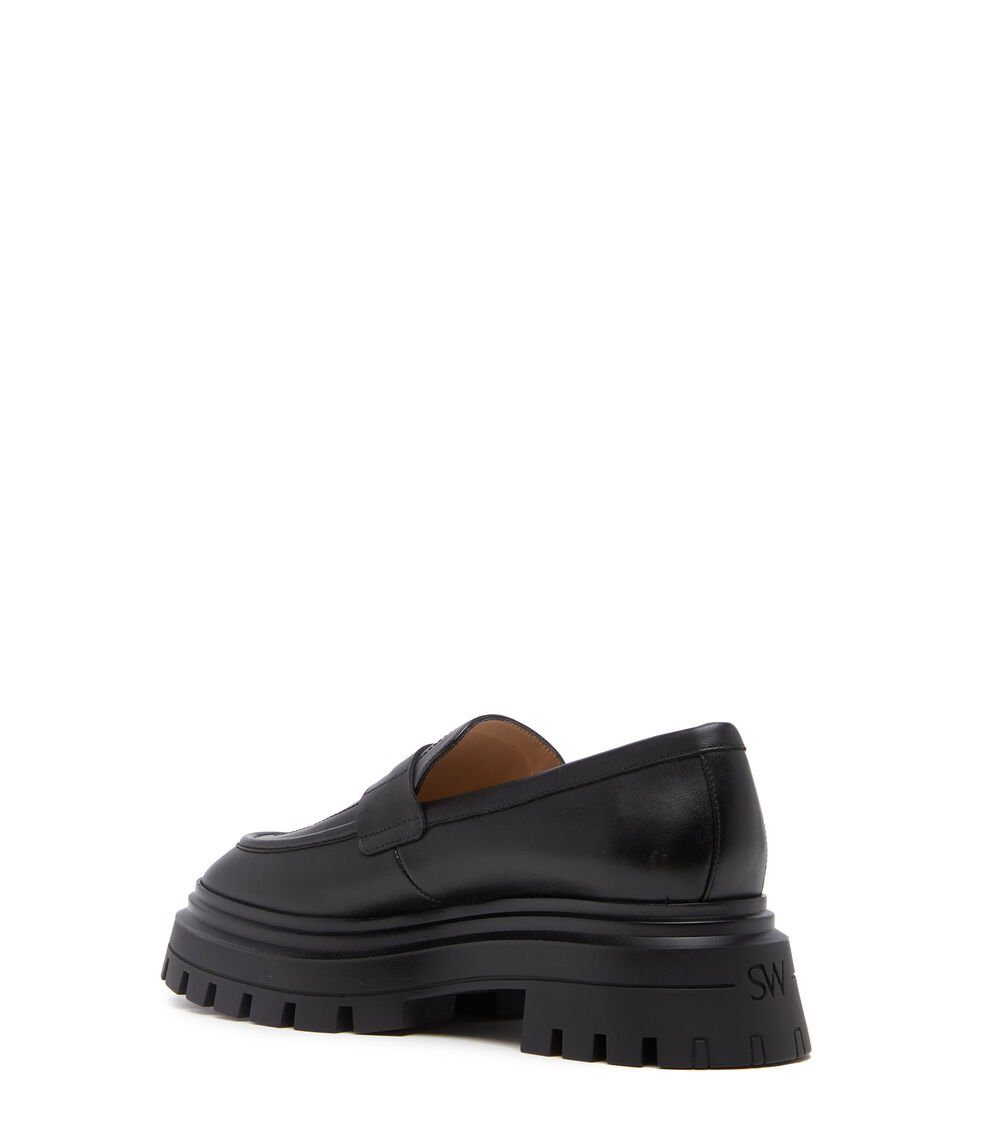 Stuart Weitzman BEDFORD LOAFER en NEGRO de Mujer | Stuart Weitzman® Tienda