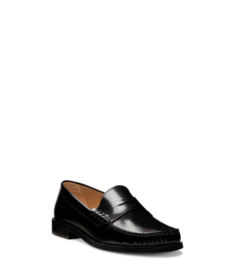 Stuart Weitzman LOTTIE LOAFER en NEGRO de Mujer | Stuart Weitzman® Envío gratis